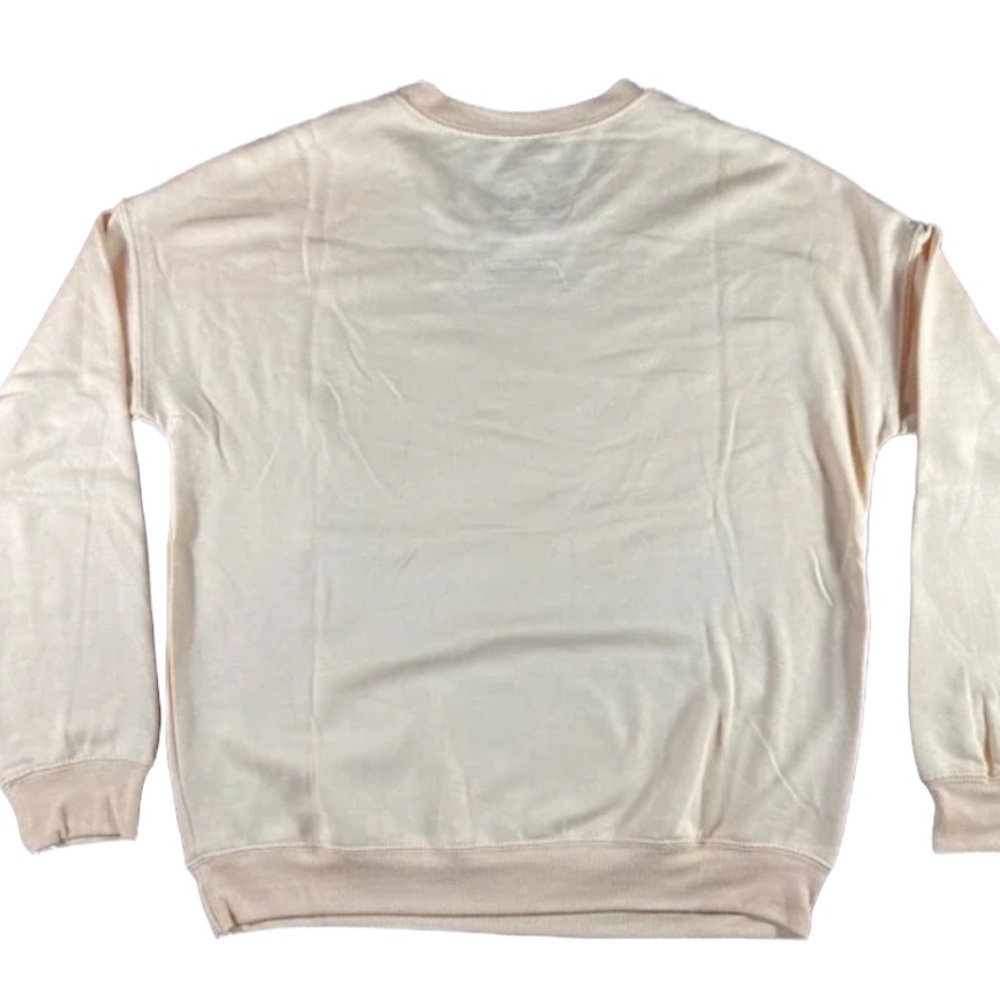 Ac/dc Womens long sleeve graphic lightweight sweatshirt yellow nwt size XS - Picture 3 of 4